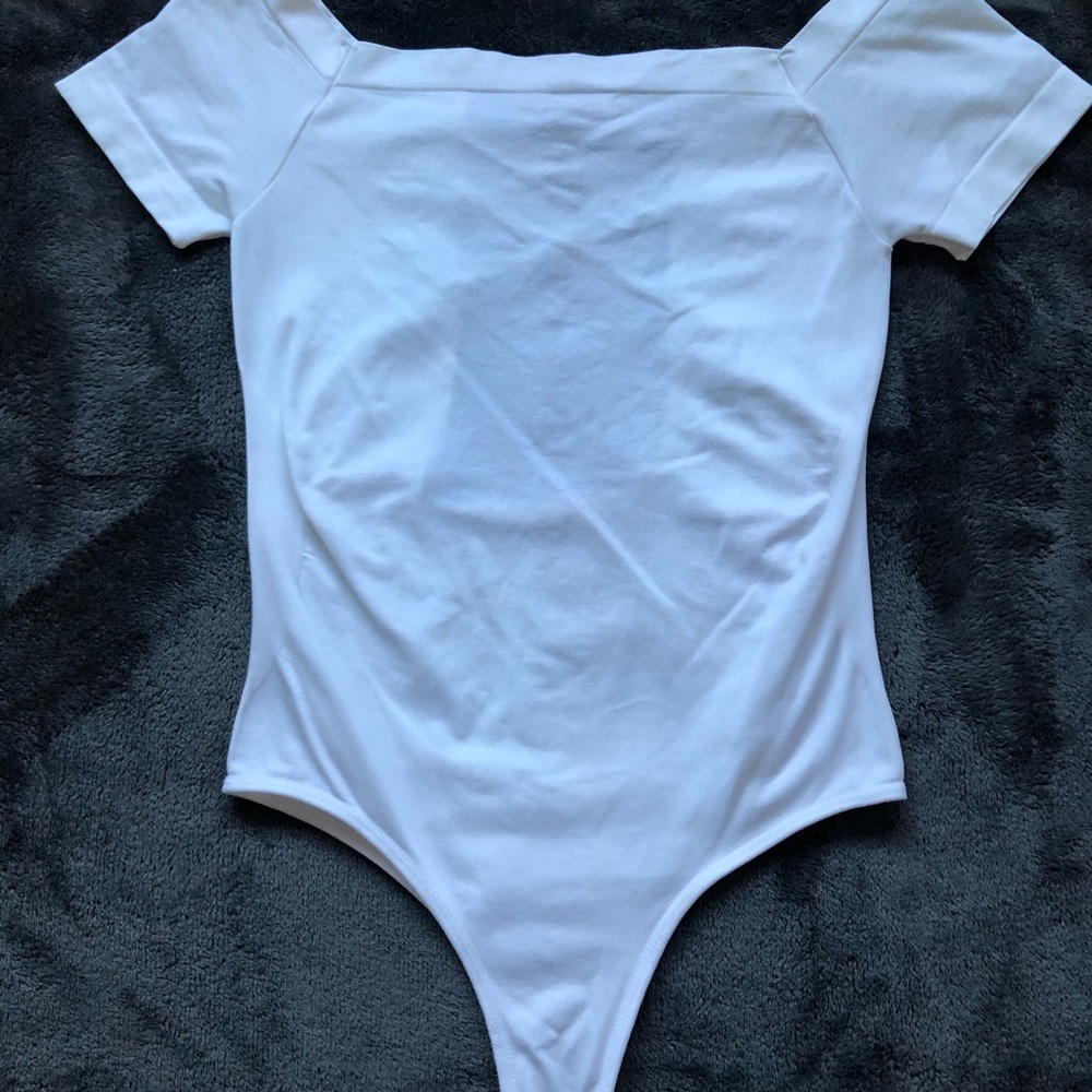 Off the shoulder bodysuit